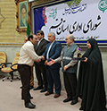 کسب عنوان غرفه برتر توسط غرفه دانشگاهیان استان قم در نمایشگاه سیمای امید