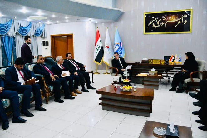 رئیس دانشگاه حضرت معصومه (س) از دانشگاه دیالی بازدید کرد