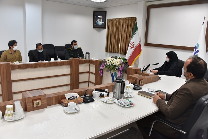 فرمانده بسیج کارکنان استان از دانشگاه بازدید کرد