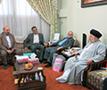 رئیس دانشگاه حضرت معصومه (س) با نماینده آیت الله سیستانی در ایران دیدار کرد.