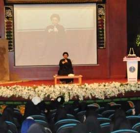 نخستین سوگواره یاس ارغوانی به مناسبت سالگرد شهادت دخت نبی اکرم )ص(برگزار شد
